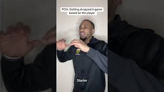 POV Getting Dropped In A Game Based On The Player #basketball #shorts