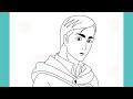 How To Draw Erwin Smith Attack on Titan Step by Step Drawing