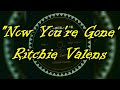 &quot;Now You&#39;re Gone&quot; - Ritchie Valens (lyrics)