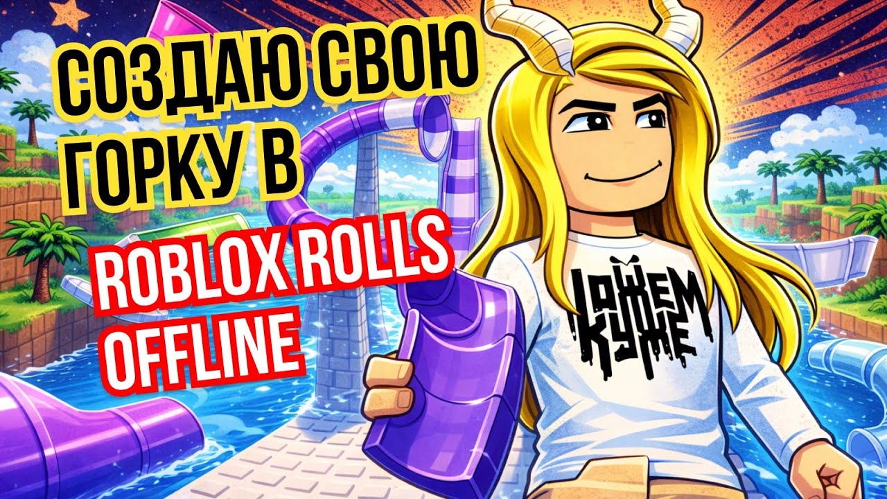 СТРОЮ СВОЮ ГОРКУ! Roblox Rolls offline