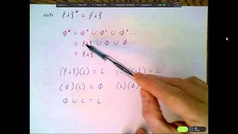 Regular Languages and Regular Sets