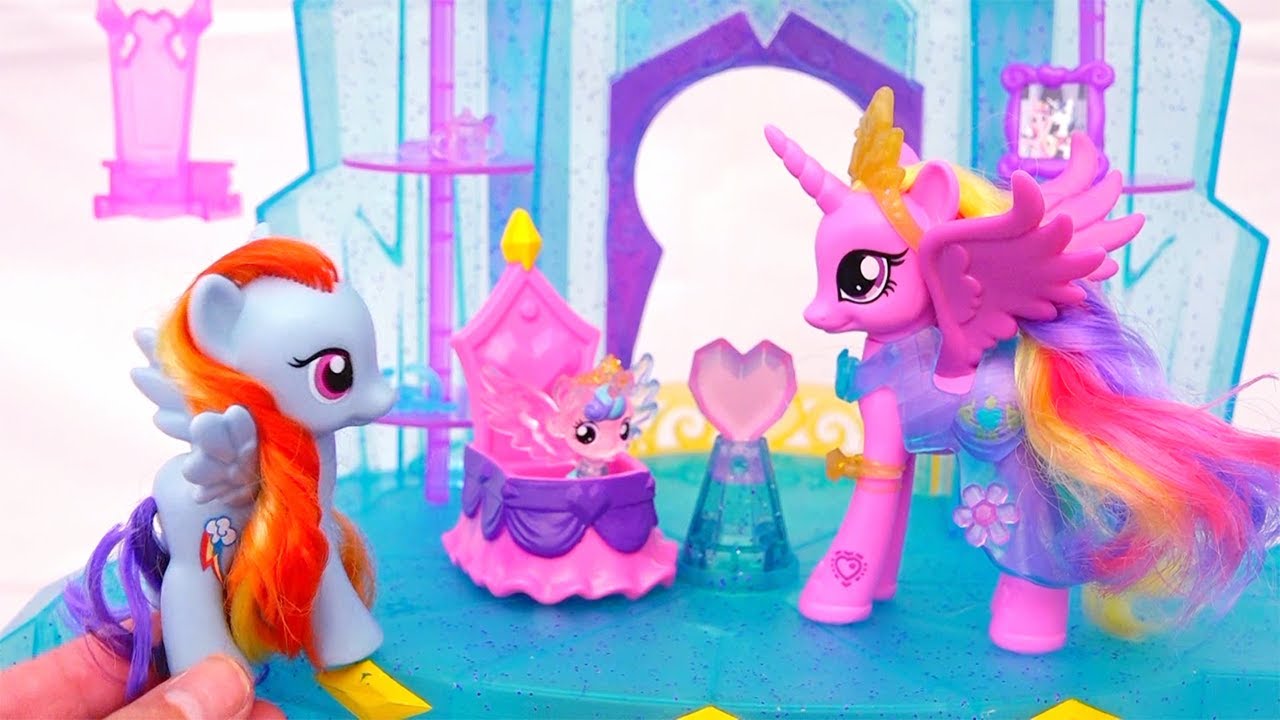 Animação dos desenhos animados My Little Pony Brinquedo de pelúcia