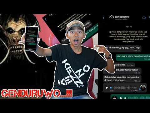 Chat History Gendoruwo Penampakan Seram! Bikin Arik Panik | Mikael Family