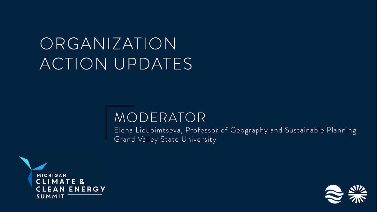 2022 Climate & Clean Energy Summit - Organization Action Updates - 4 ...