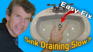 How to clean a slow draining bathroom sink by Bru Builds 834 views 2 months ago 10 minutes, 39 seconds