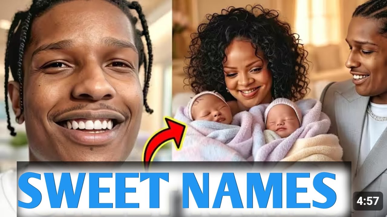 ASAP ROCKY Reveals the Sweet Names of His Newborn Twins with Rihanna ...