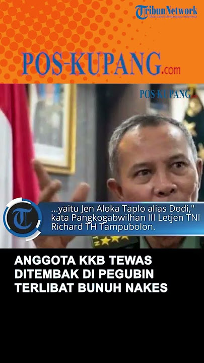 Anggota KKB Tewas Ditembak di Pegubin Pernah Terlibat Bunuh Nakes
