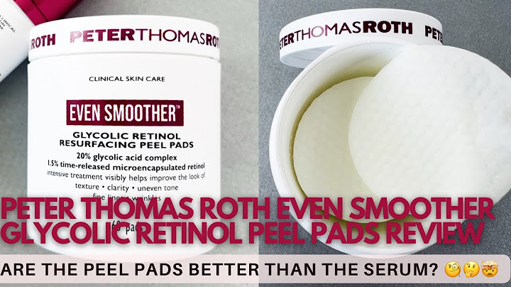 Review retinol của peter thomas roth