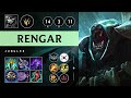 Rengar Jungle vs Poppy - KR Challenger Patch 25.16