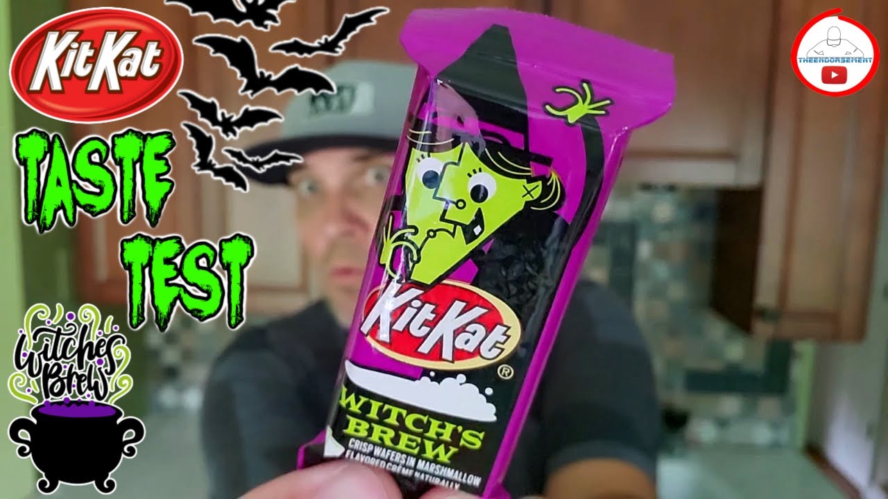 KIT KAT WITCH S BREW Review HALLOWEEN CANDY 2020 YouTube