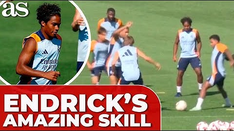 ENDRICK leaves MADRID team-mates SPEECHLESS with outrageos SKILL