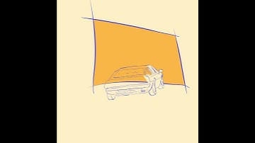 Corel Painter 2023 - Drawing a car#shorts #art #Illustration