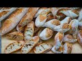 Багет на закваске/Sourdough Baguette/Хлеб на закваске