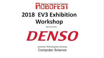 Robofest EV3 Exhibition Workshop 2018