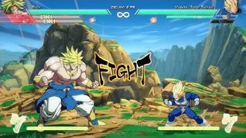 DBFZ - Solo Broly 100% Combo (No Sparking)
