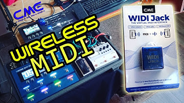 WIRELESS MIDI - Your Rigs Best New Friend "CME WIDI JACK"