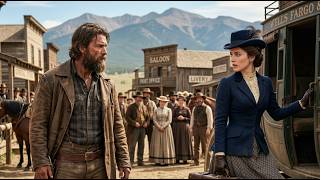 That... Can't Be My Bride, — The Mountain Man Froze as a Stunning Woman Stepped Off the Stagecoach