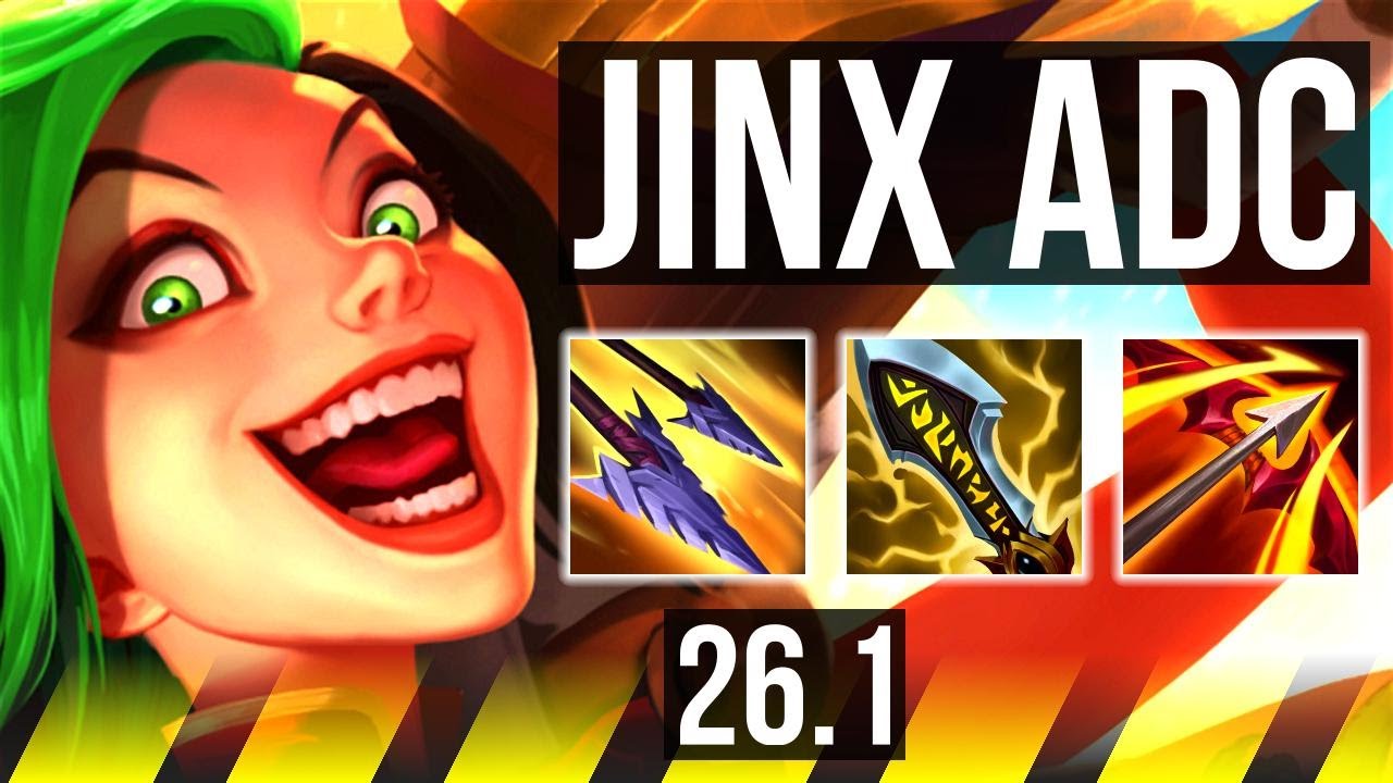 JINX & Zilean vs KAI'SA & Bard (ADC) | 46K damage | BR Grandmaster | 26.1