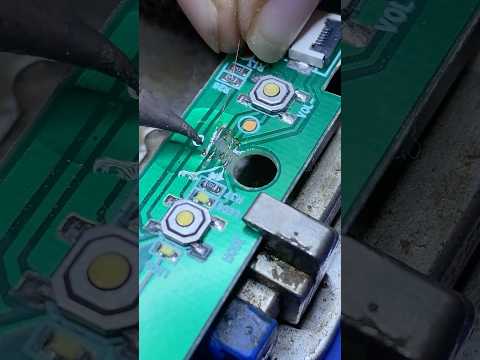 PCB Repair | Mobile Repairing new video #youtubeshorts #uvlight