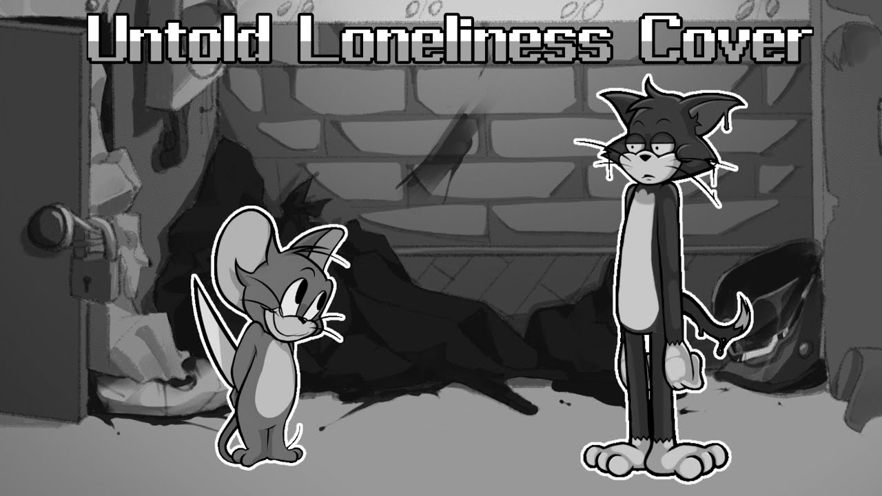 FNF Untold Loneliness But Tom & Jerry Sing It | Cover 🎶 | Wednesday's Infidelity