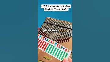 Thumbnail of 3 Things You Need Before Playing The Kalimba #kalimba
