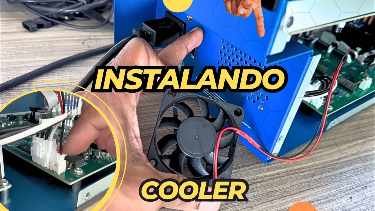 Coloquei COOLER na UI24R🔥💣