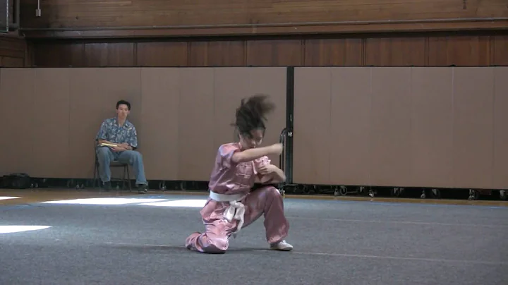 2010 Wushu Collegiates - Eleanor Yang NQ