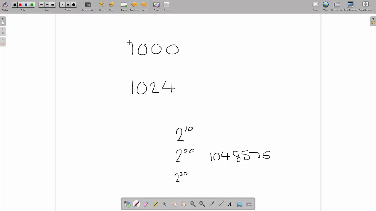 Igcse Computer Science - Kibibytes, Mebibytes And Gibibytes