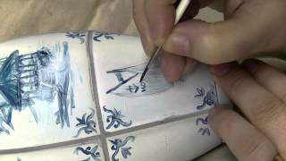 Atelier Meijer - delft blue china bowling pin
