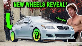 BMW M5 E60 Gets NEW Custom Wheels!!