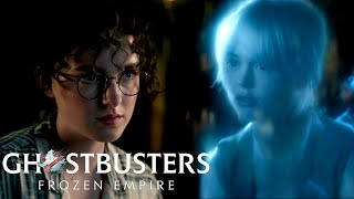Ghostbusters: Frozen Empire | Phoebe Befriends A Ghost