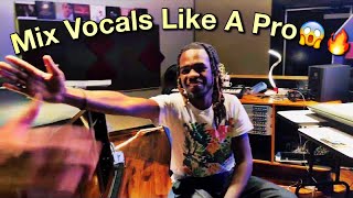 Viral Rapper & Engineer M SIX Explains His Vocal Chain for Mixing!😱 #mixing #vocals #mixengineer
