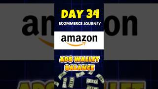 DAY 34 | Amazon Seller Ads Balance Add Tutorial | Real Process #shorts