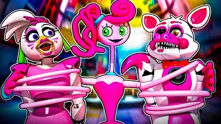 Glamrock Chica and Funtime Foxy Play POPPY PLAYTIME CHAPTER 2 Part 1