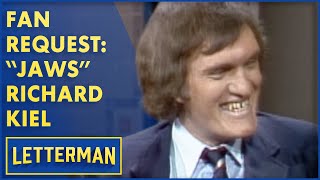 Fan Request: "Jaws" Richard Kiel | Letterman Details