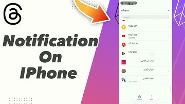 how to Fix threads Notification On IPhone