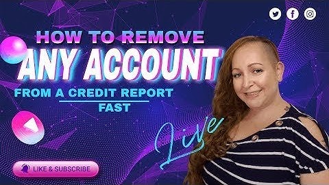 How To Remove ANY Account From a Credit Report FAST - Replay