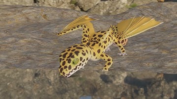 Leopard Gecko Dragon Test | Blender 3D Animation