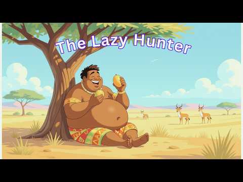 Mavuto the lazy hunter - An African Folktale - calm story time for children