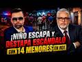 ¡NIÑO ESCAPA Y DESTAPA ESCÁNDALO CON 14 MENORES EN RD!