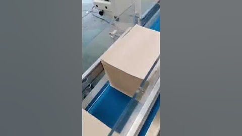 Automatic napkin tissue paper packing machine #papermachine #shorts