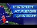 Tormenta tropical Eta: actualización del lunes a las 12:30pm