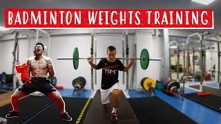 Weights Training for Badminton Players