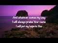 We Are Messengers - God Be The Glory (with lyrics)(2023)