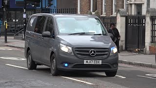 Metropolitan Police Unmarked van responding through Euston!