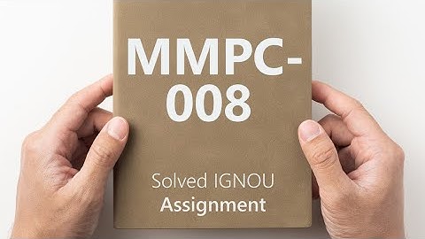 MMPC-008 Solved Assignment 2024 Information System for Managers #ignousolvedassignment #ignou