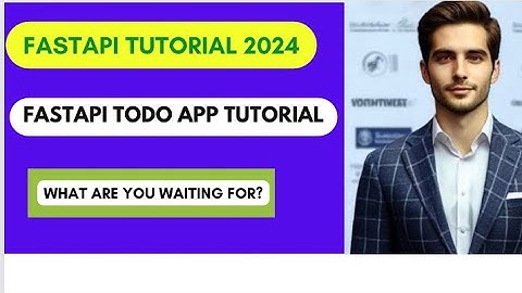 Build a Todo App with FastAPI: Full Tutorial 2024 | In Hindi