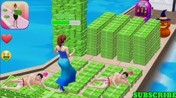 Money Run 3D 🔥 Walkthrough Gameplay | Android,ios Game | No Commentary Level 12 - 20.💰💰🤑👈👆🤠