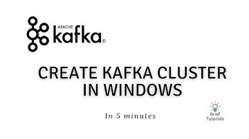 create kafka cluster in 5 minutes (windows) (2/7)