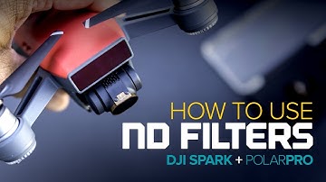DJI Spark - How to install and use Polar Pro ND Filters